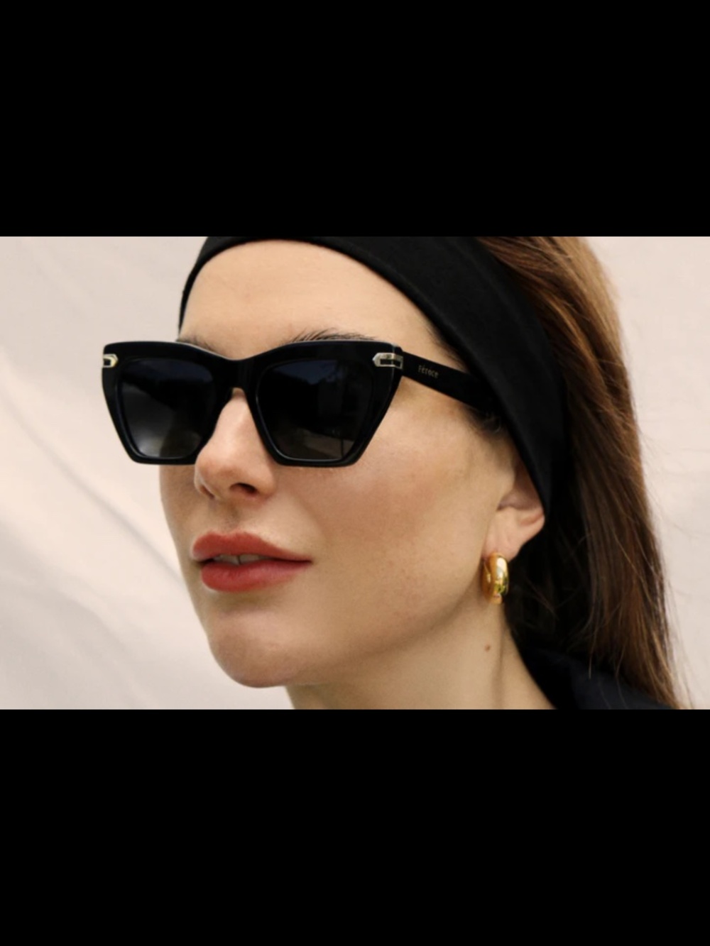 Like new Féroce HEATHER BLACKOUT sunglasses